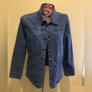 Woman’s plus size 18W Denim Jacket like New